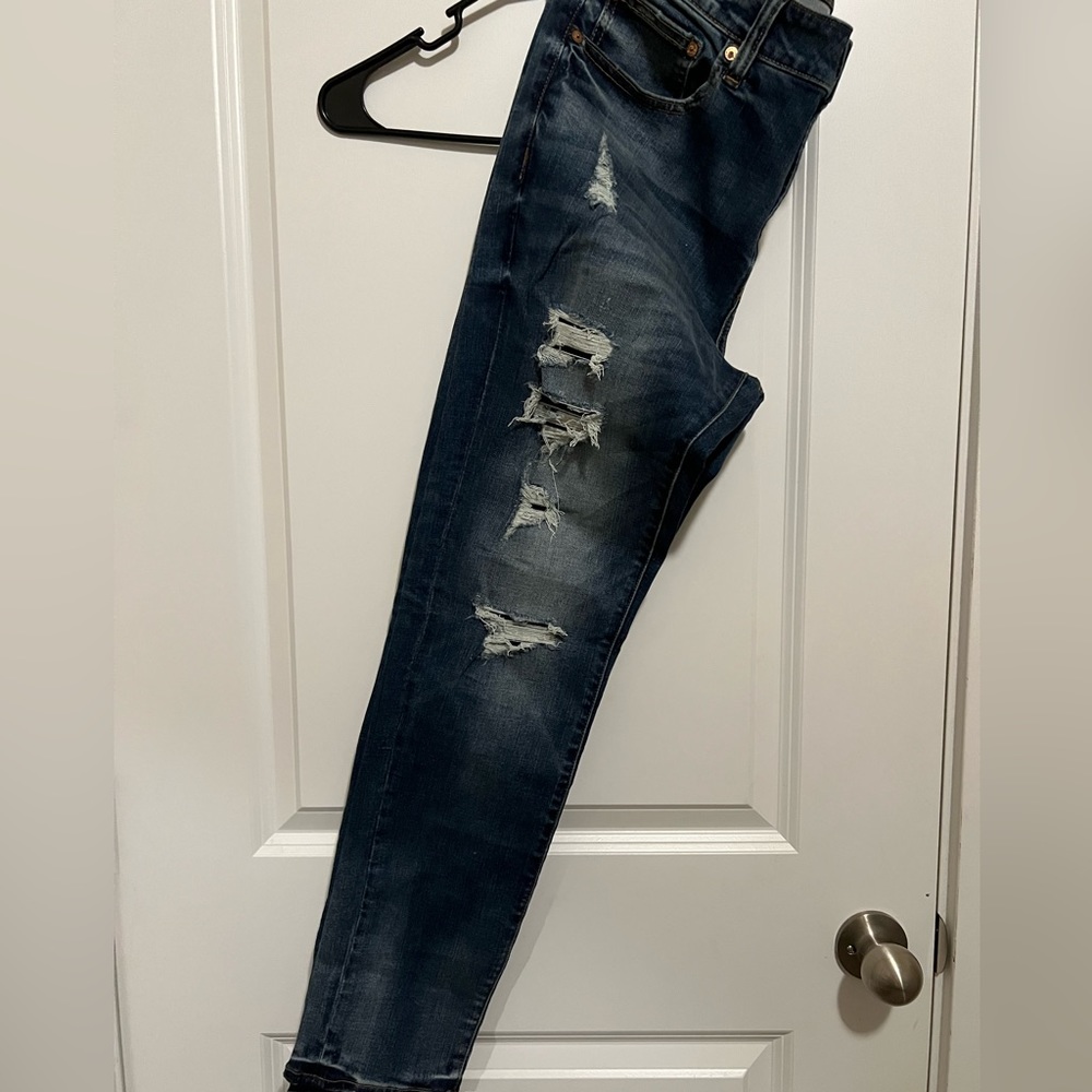 American Eagle Men’s Distressed Skinny Jeans 34x32 new